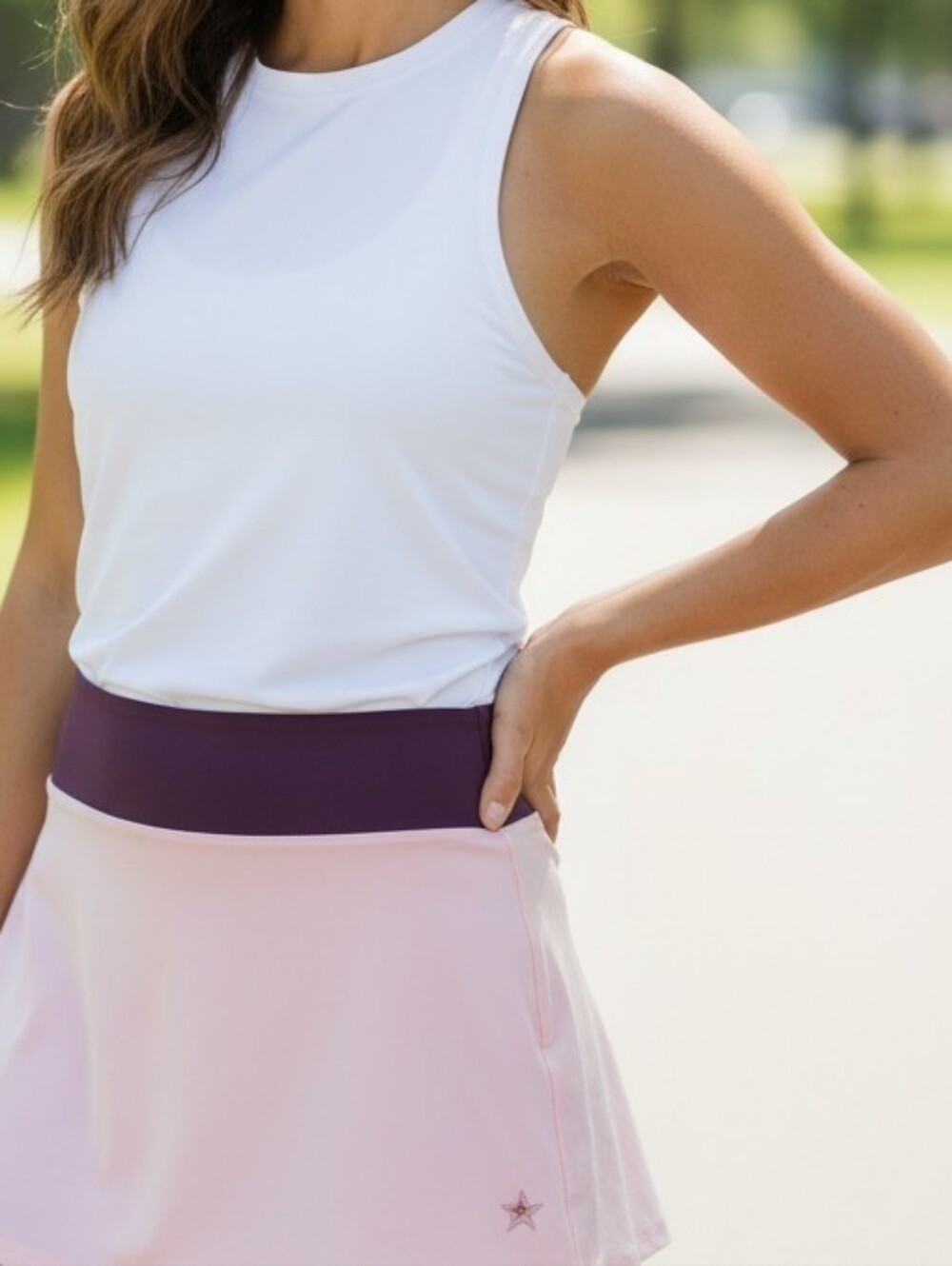 Jack Smith Athletic Skort Back Pleated Sports A-Line Skort In Pink Size S NWT'S